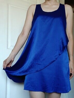 Alice Moon Royal Blue Sleeveless Shift Dress